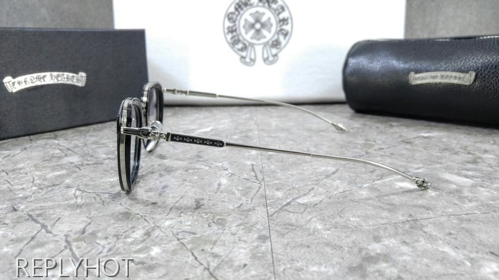 2021 CHROME HEARTS 크롬하츠 NO.3-인피니티 IN-901 검정 티타늄 메탈 콤비 안경테