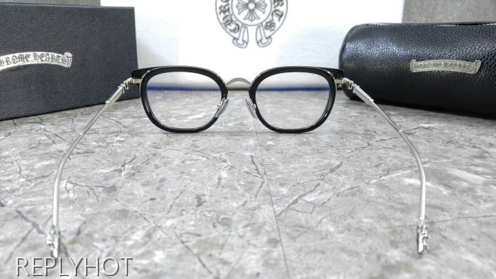 2021 CHROME HEARTS 크롬하츠 NO.3-인피니티 IN-901 검정 티타늄 메탈 콤비 안경테