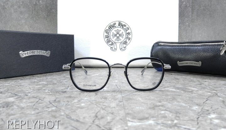 2021 CHROME HEARTS 크롬하츠 NO.7- 바이디오 FUN HATCH 블랙안경