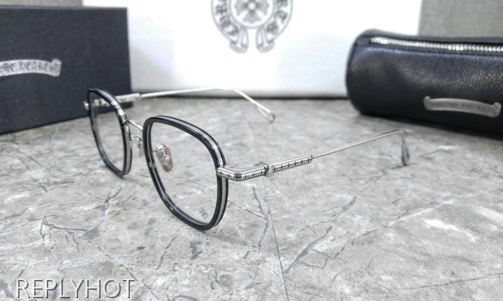 2021 CHROME HEARTS 크롬하츠 NO.7- 바이디오 FUN HATCH 블랙안경