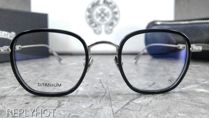 2021 CHROME HEARTS 크롬하츠 NO.7- 바이디오 FUN HATCH 블랙안경