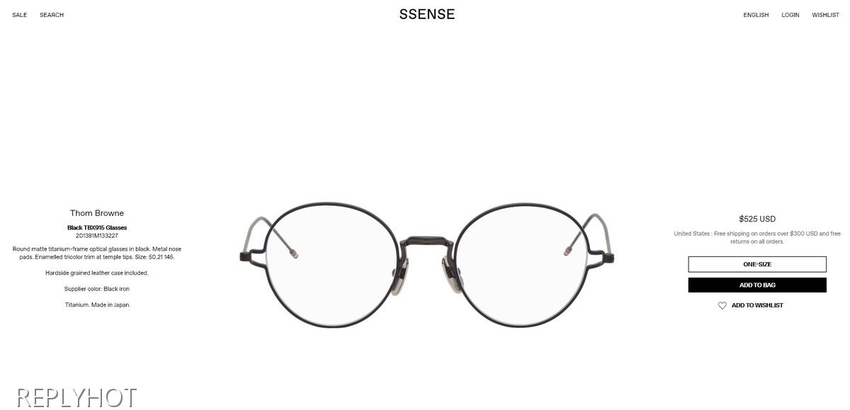 톰브라운TBX-915안경(실버)