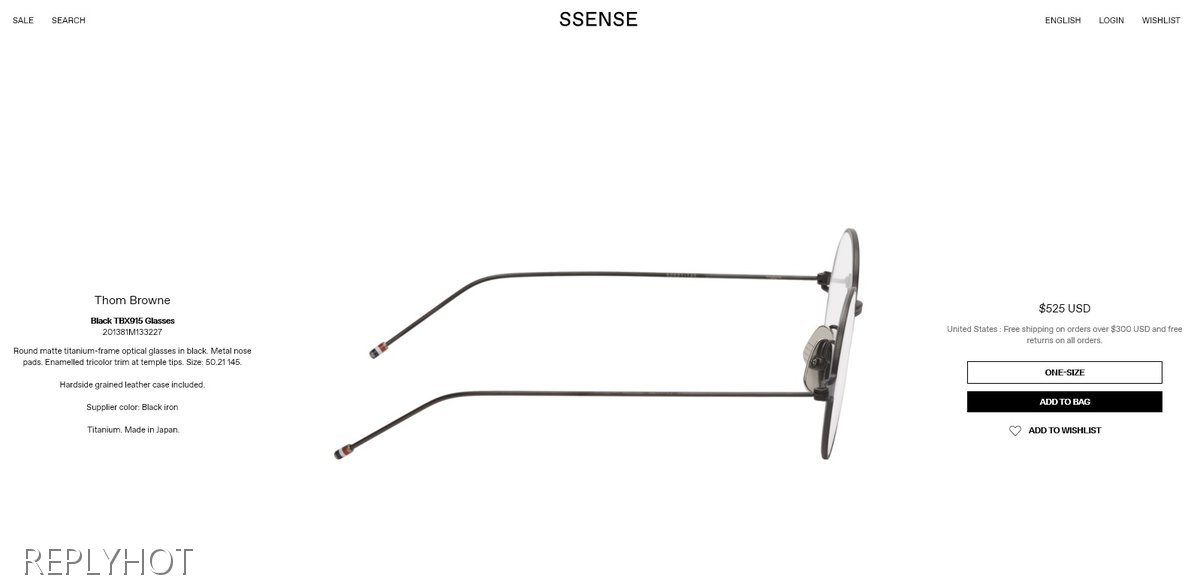 톰브라운TBX-915안경(실버)