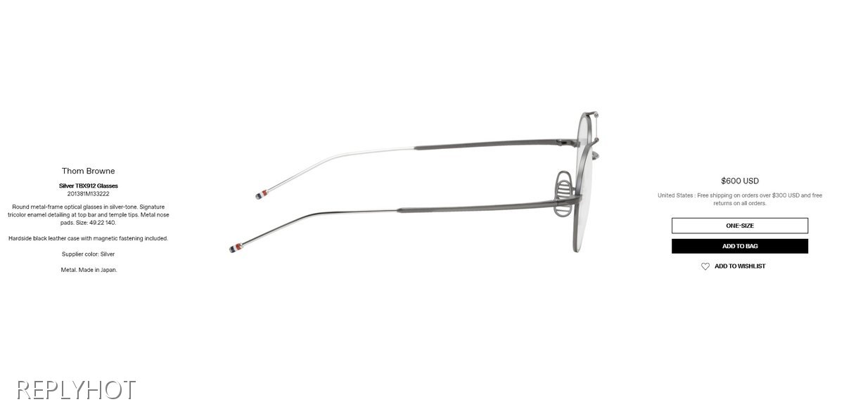 톰브라운TBX-912안경(실버)