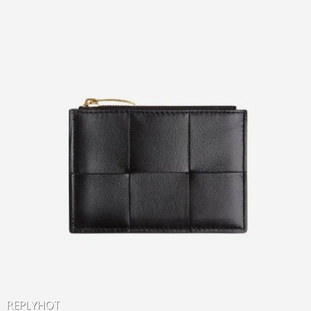 보테가베네타 지퍼 카드 케이스 지갑 (2color)