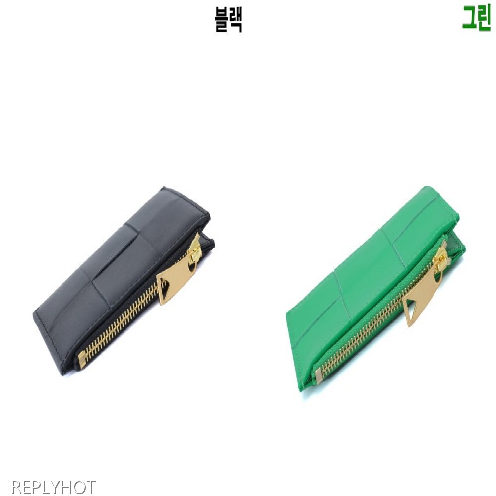 보테가베네타 지퍼 카드 케이스 지갑 (2color)