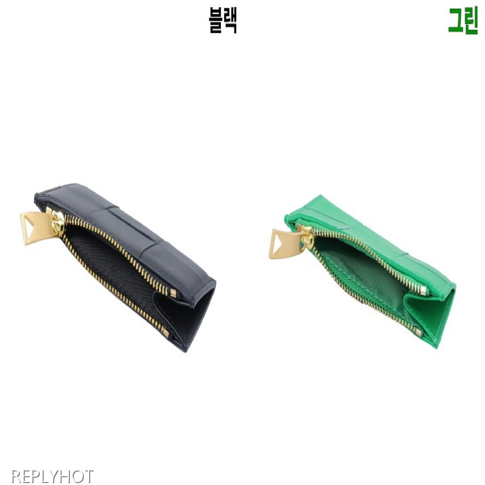 보테가베네타 지퍼 카드 케이스 지갑 (2color)