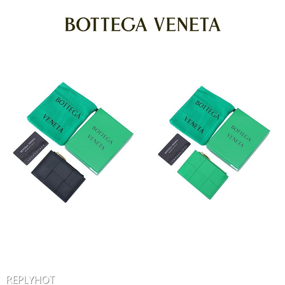 보테가베네타 지퍼 카드 케이스 지갑 (2color)