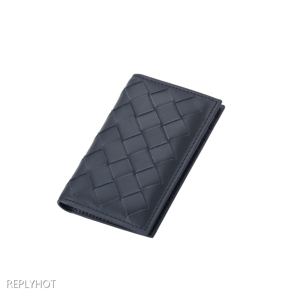 보테가베네타 인트레치아토 플랩 카드 케이스 지갑