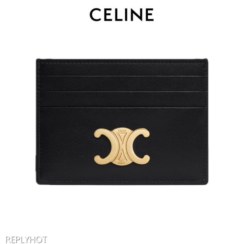 셀린느 트리웅프 카드지갑 (블랙)