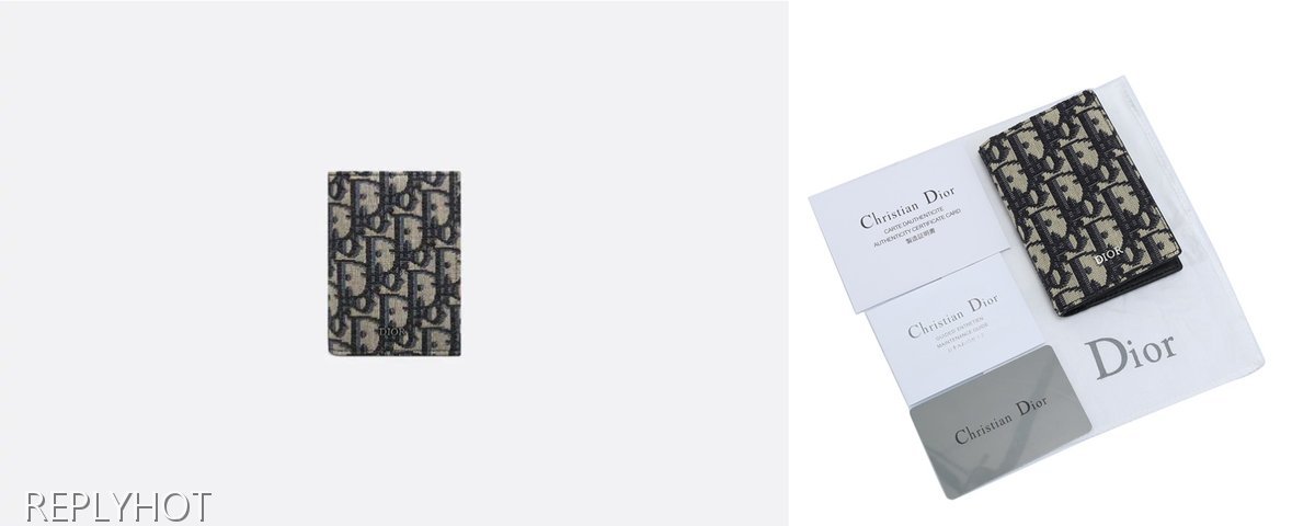 디올 오브리크자 카드 명함 지갑 2ESBC072YSE_H27E