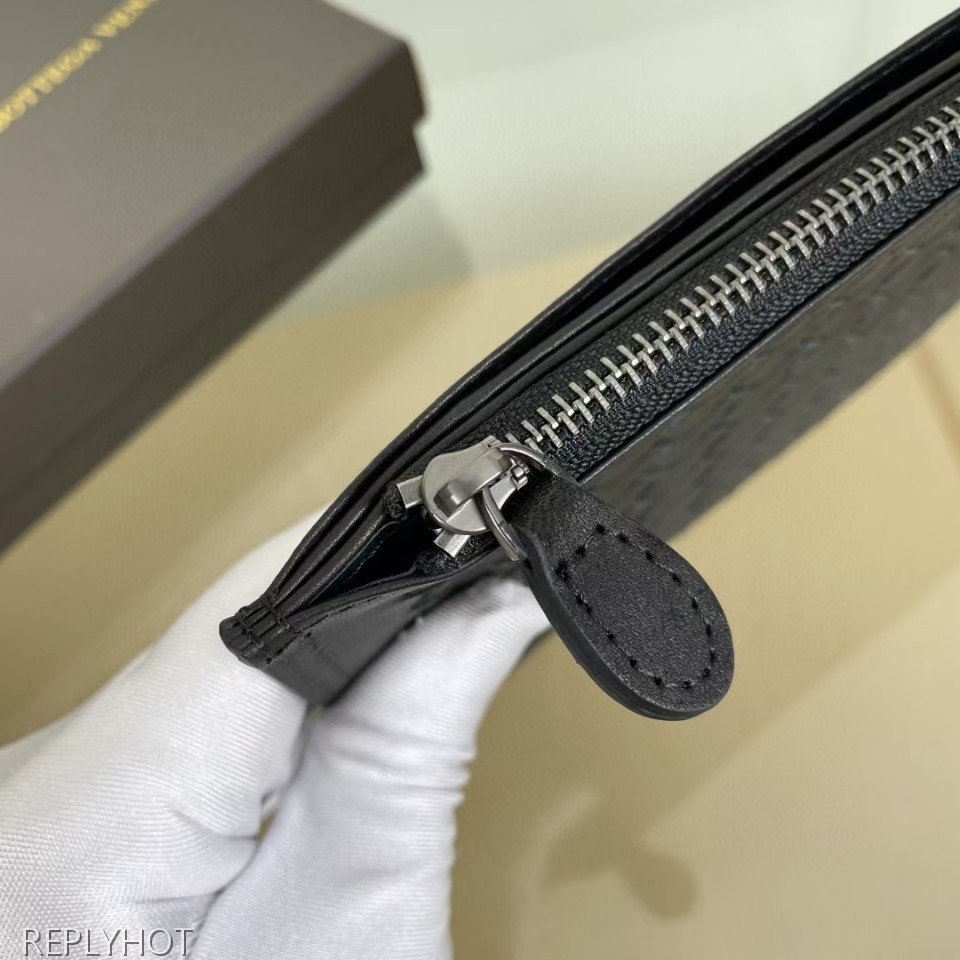 보테가베네타 가죽 카드홀더 지갑