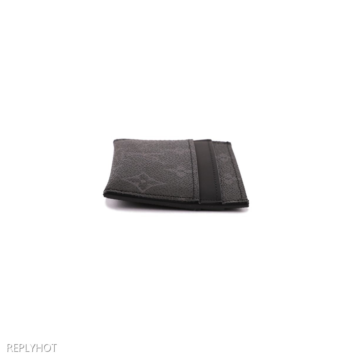 루이비통 더블 카드 홀더 모노그램 이클립스 캔버스 카드 지갑