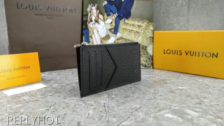 루이비통 타이가 코인 카드홀더 카드지갑