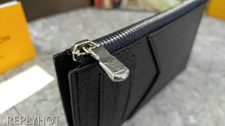 루이비통 타이가 코인 카드홀더 카드지갑