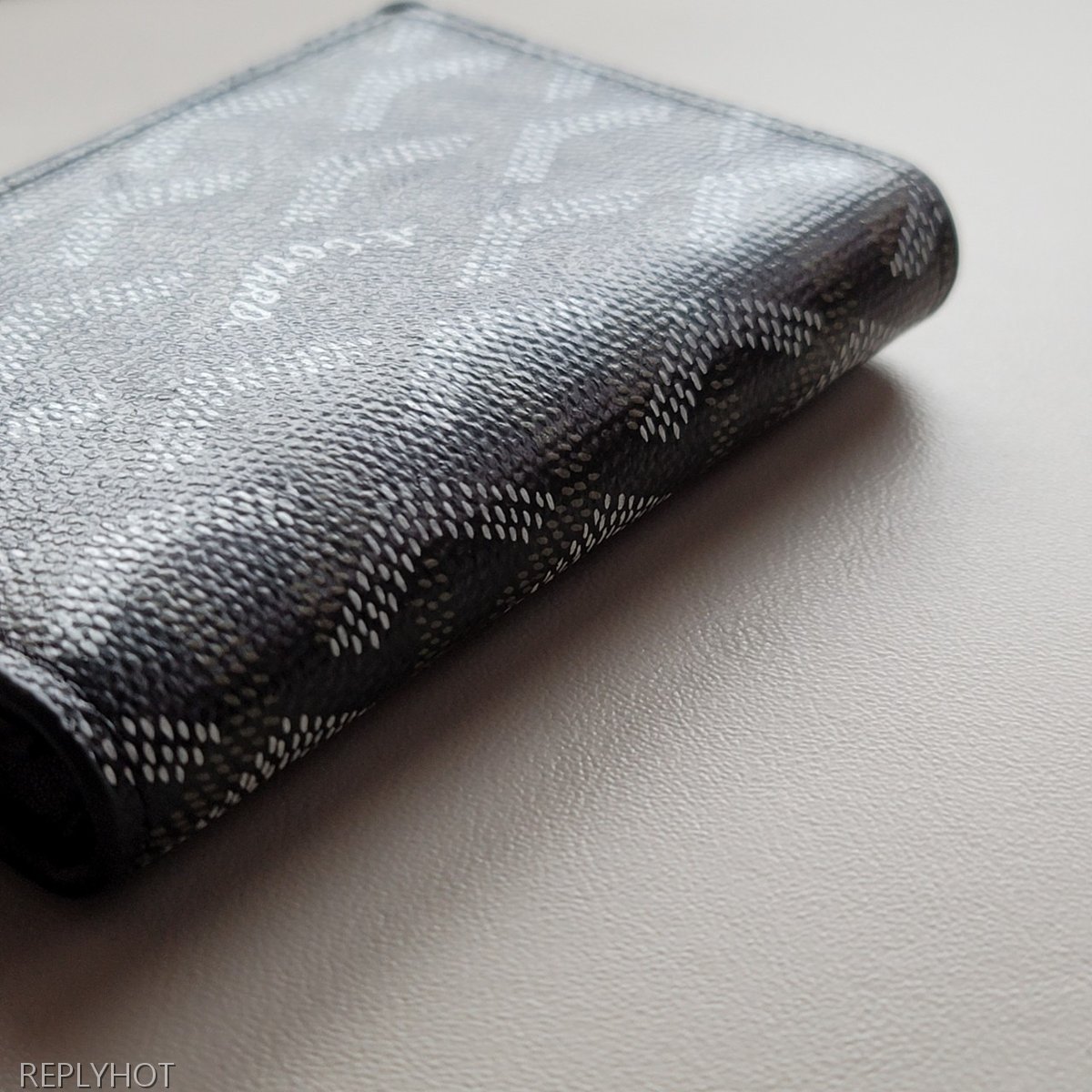 고야드 카드 명함 지갑 블랙