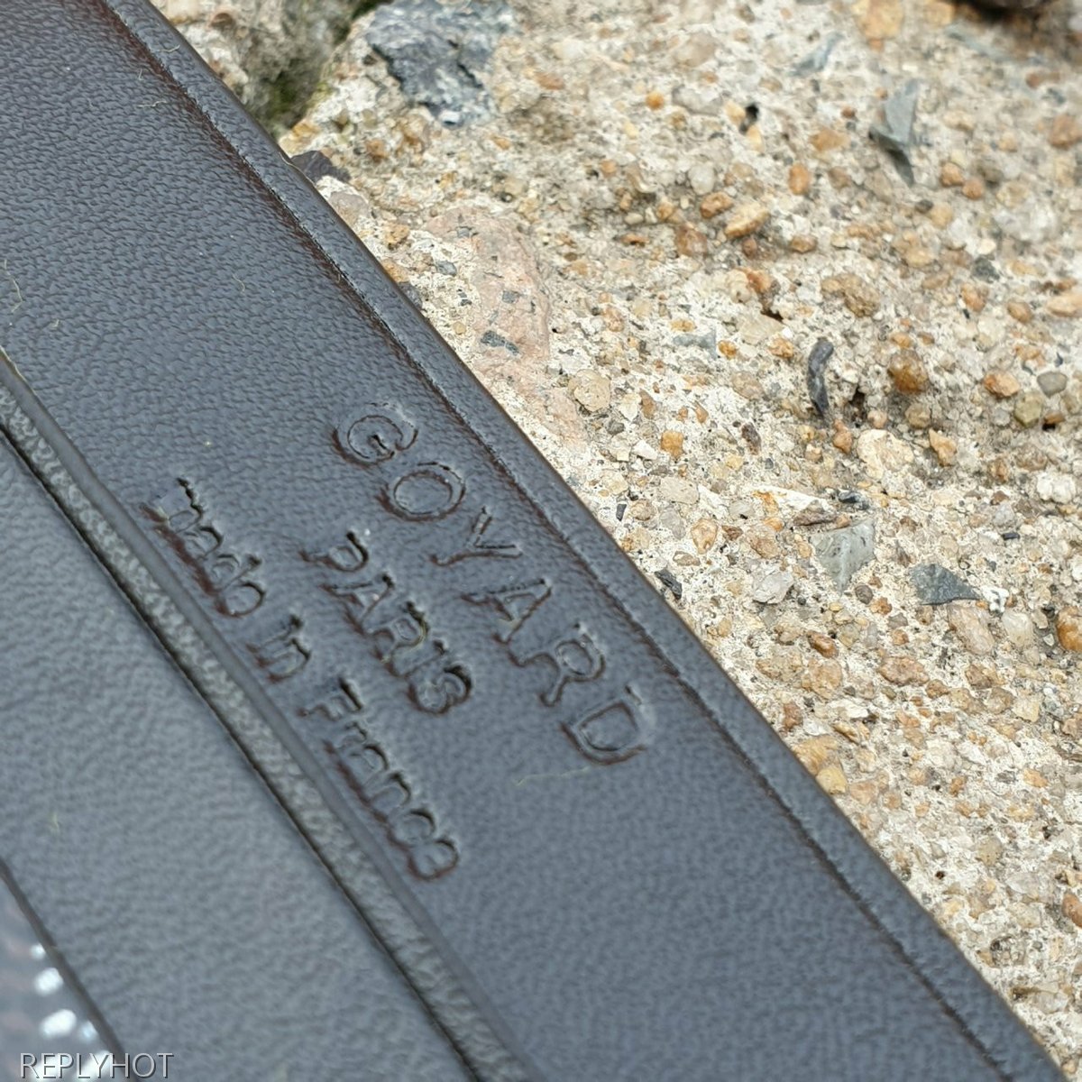 고야드 카드 지갑 블랙