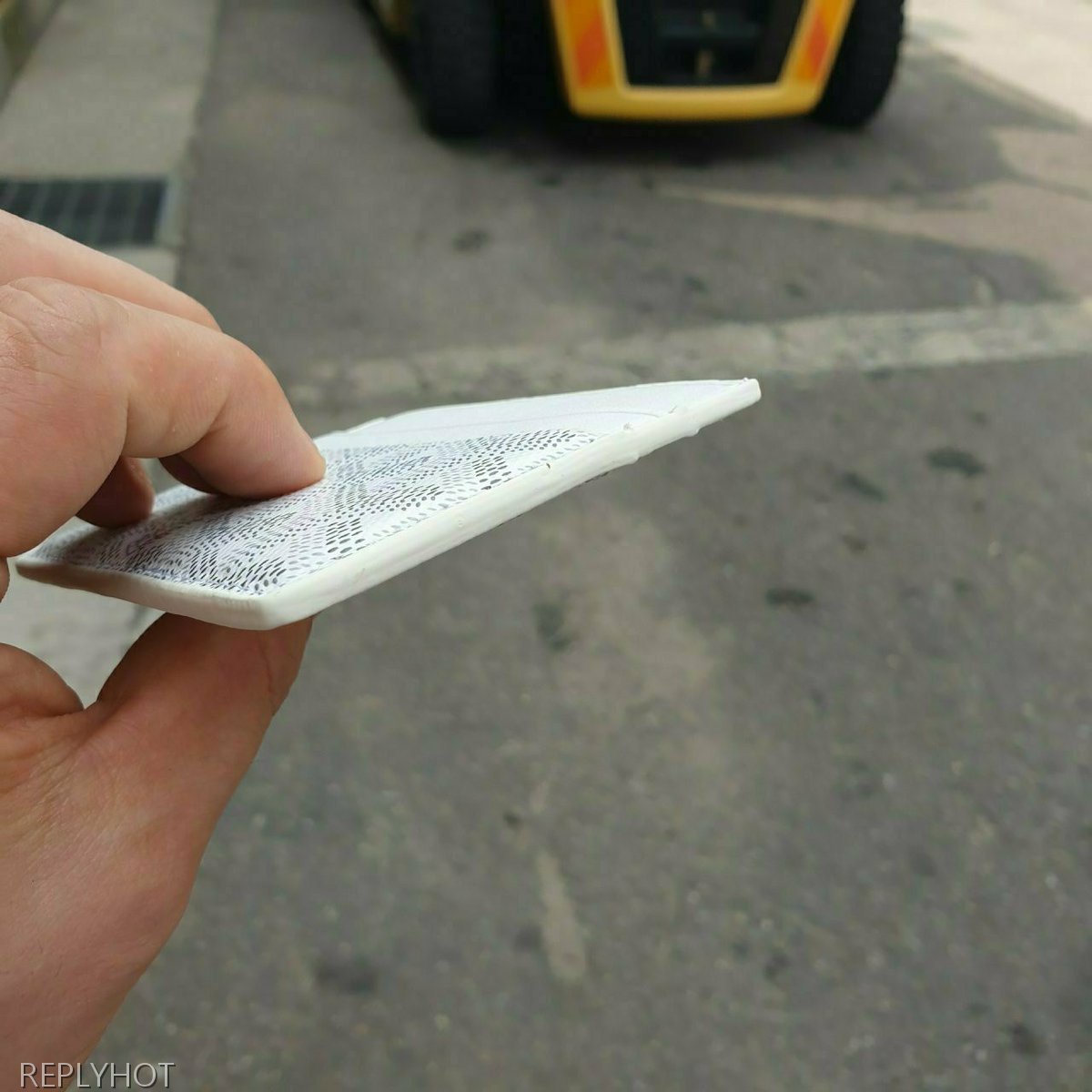 고야드 카드 지갑 화이트