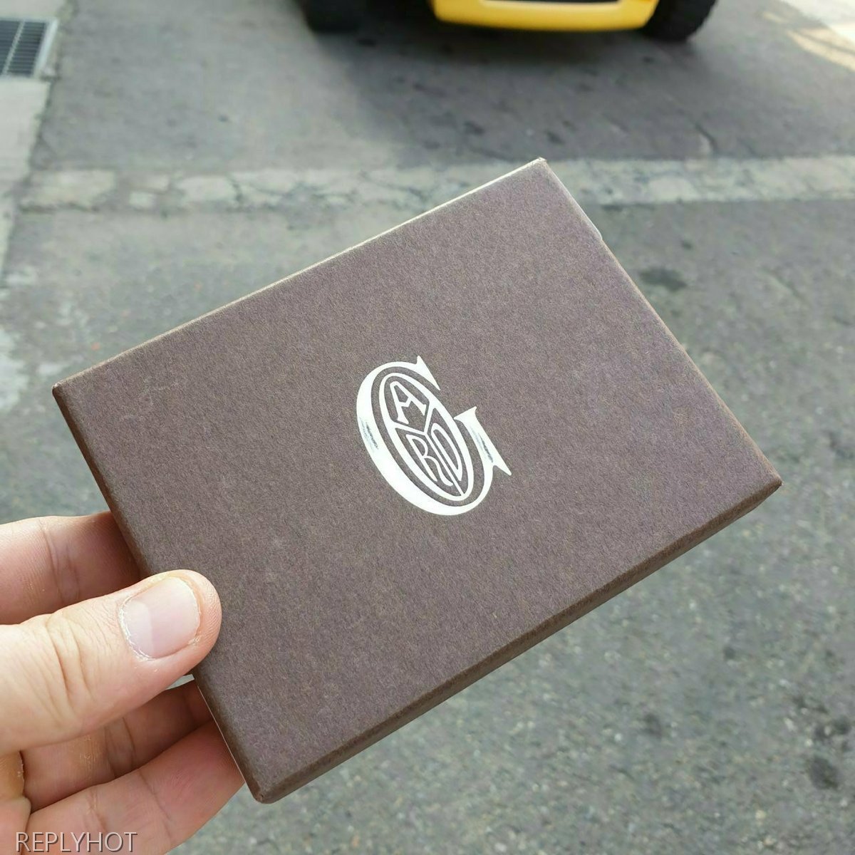 고야드 카드 지갑 화이트