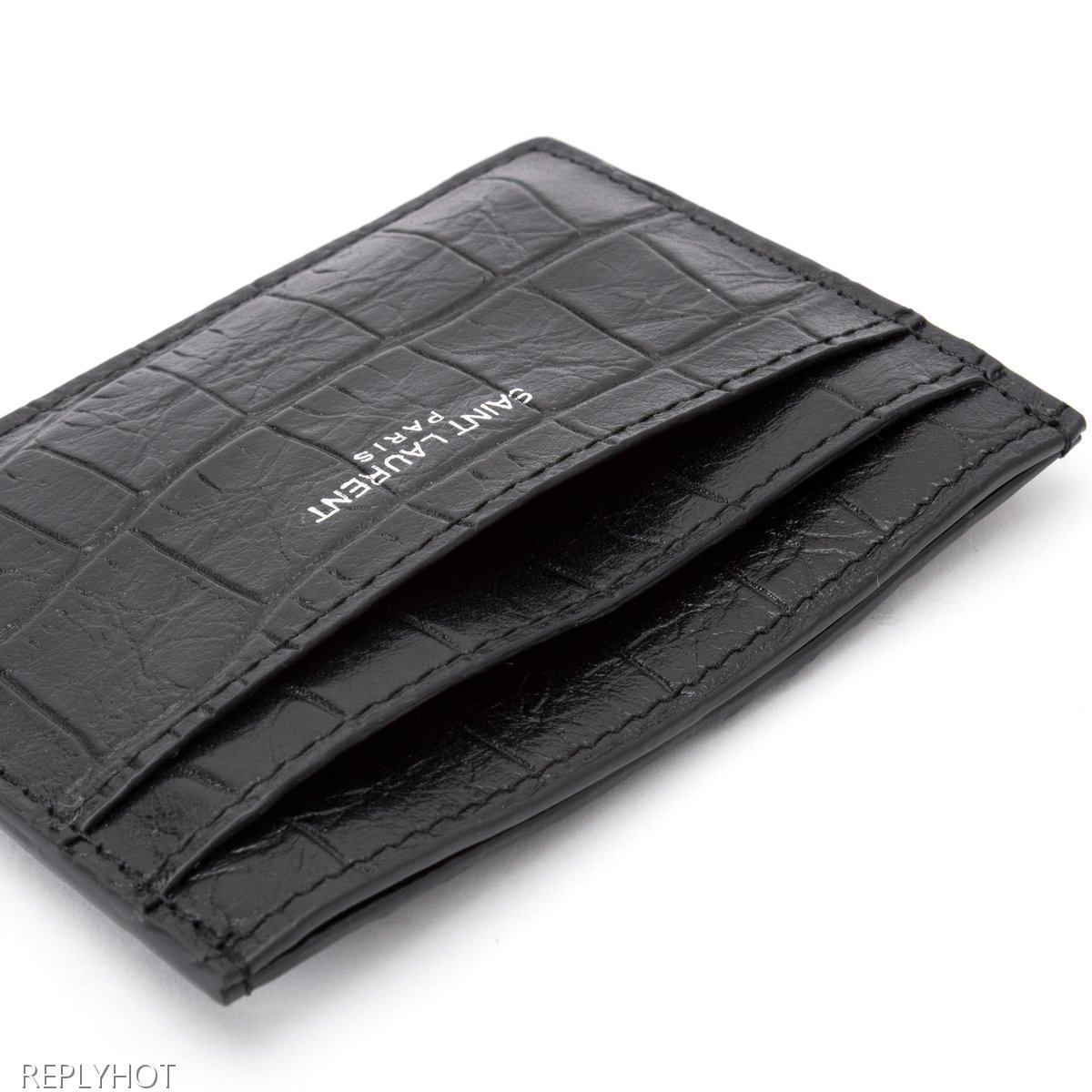 세인트로랑 파이톤 카드지갑