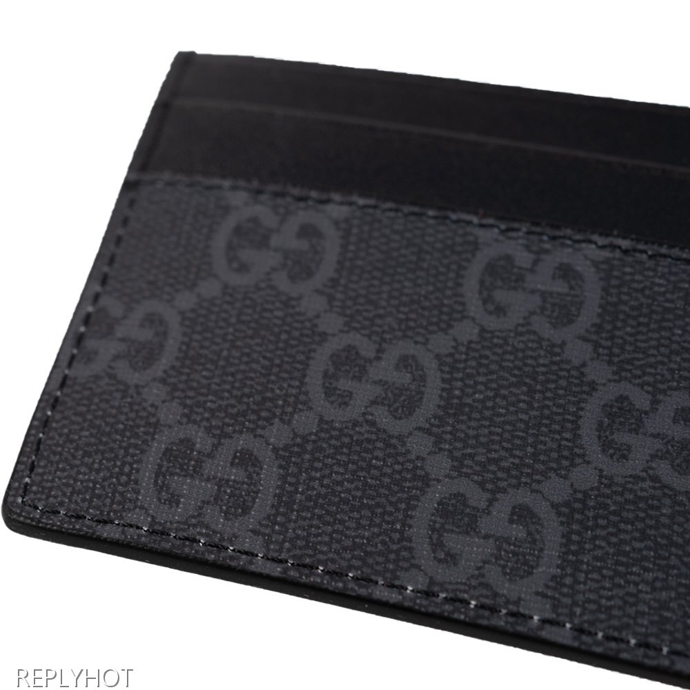 구찌 벌 카드지갑(블랙)