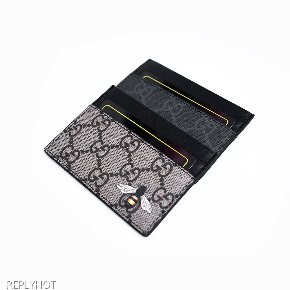 구찌 벌 카드지갑(블랙)
