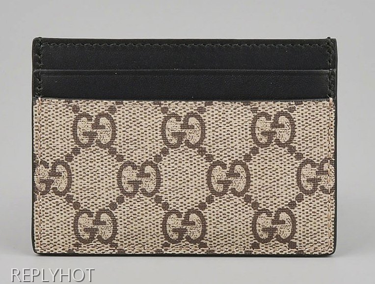 구찌 벌 카드지갑(베이지)