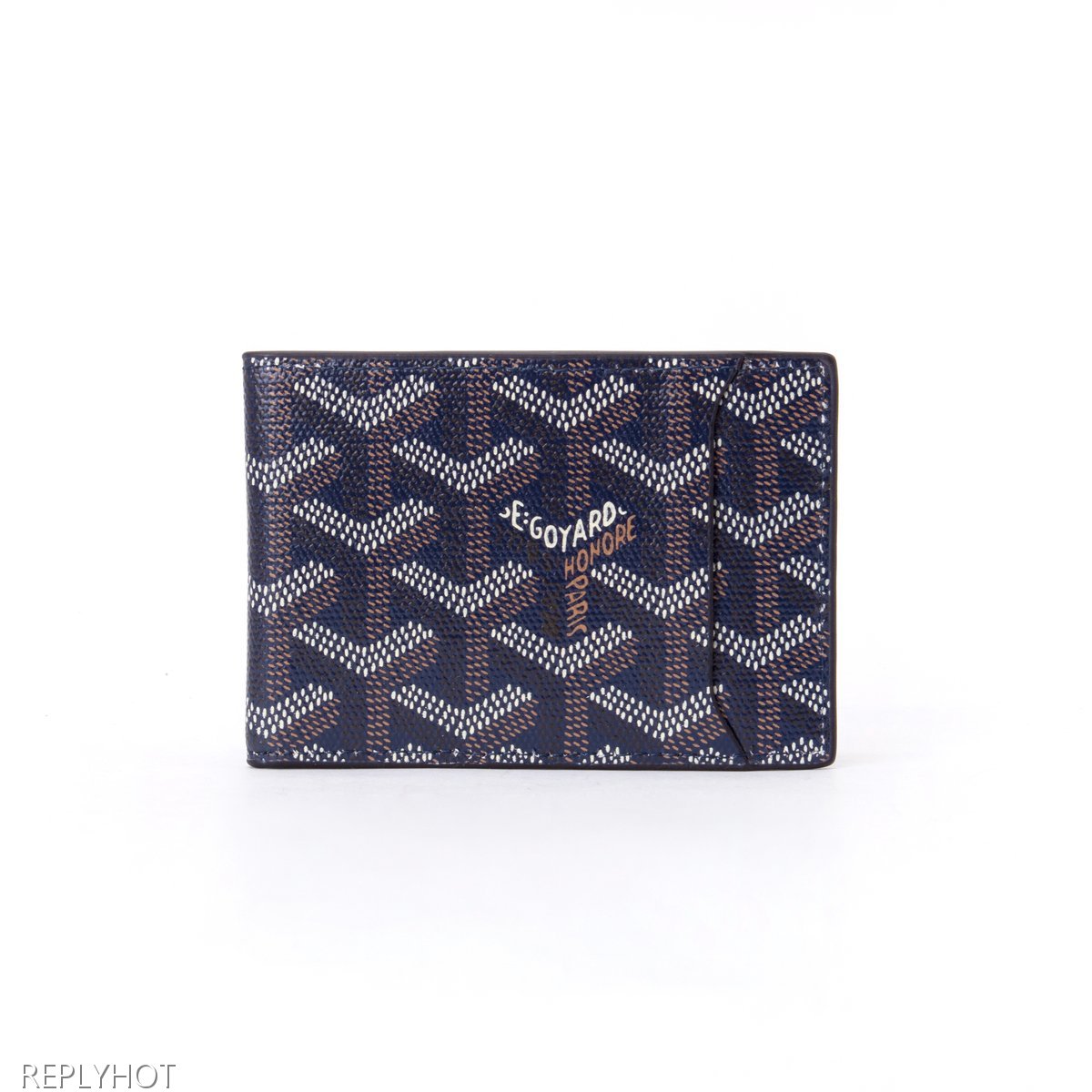 고야드 인서트 카드 지갑(네이비)
