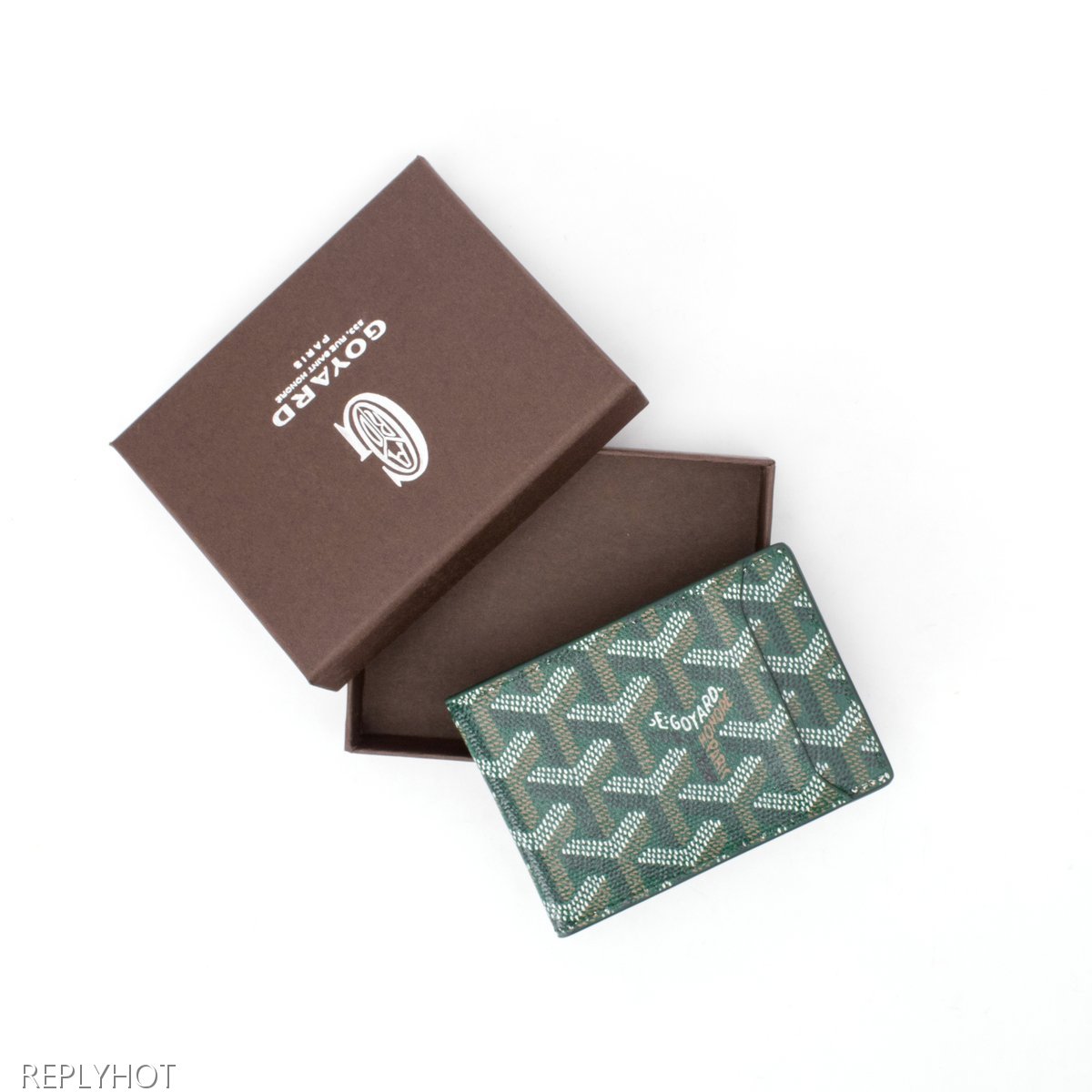 고야드 인서트 카드 지갑(그린)