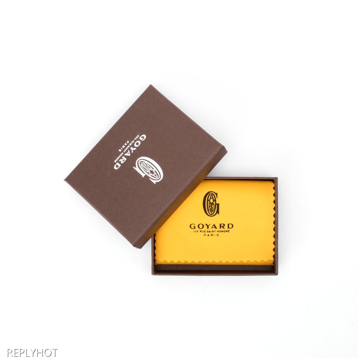 고야드 인서트 카드 지갑(그레이)