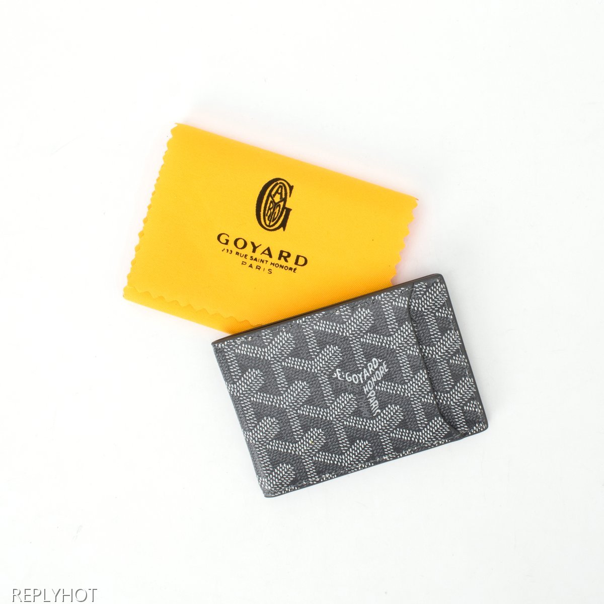 고야드 인서트 카드 지갑(그레이)