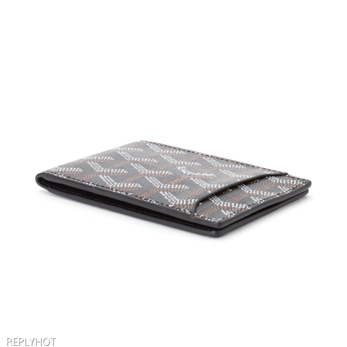 고야드 인서트 카드 지갑(검정)