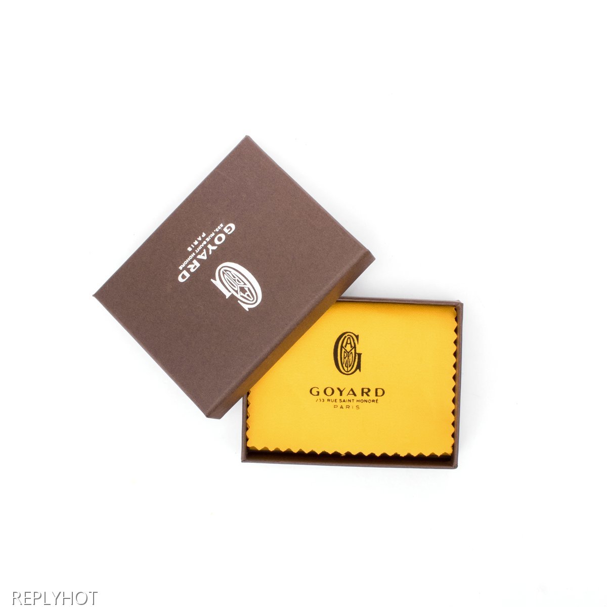 고야드 인서트 카드 지갑(검정)