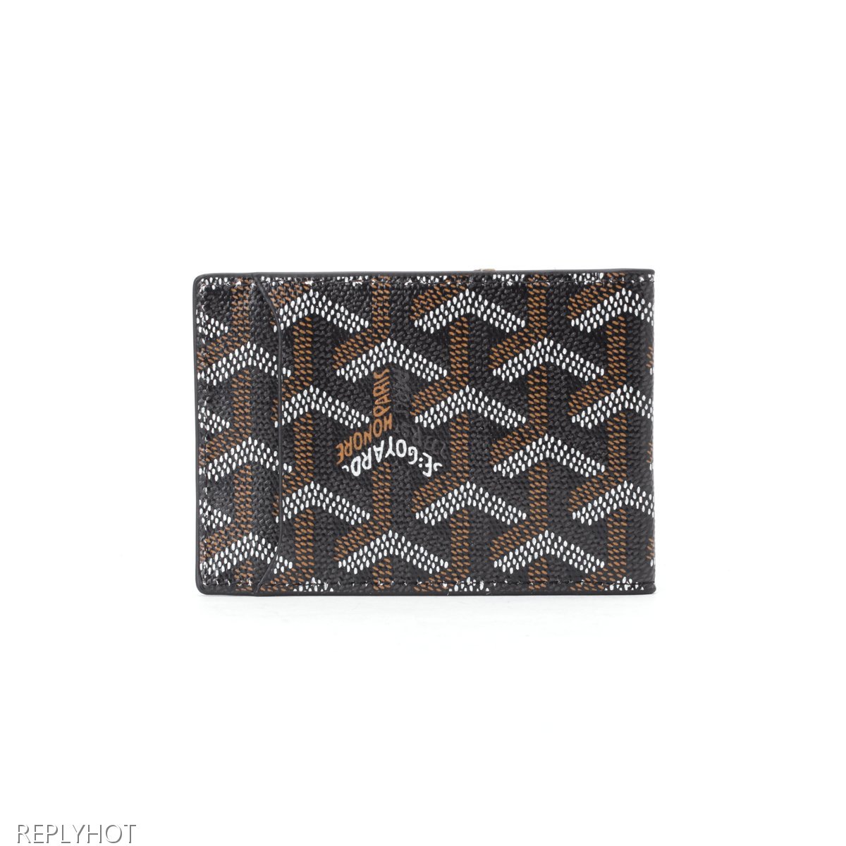 고야드 인서트 카드 지갑(검정)