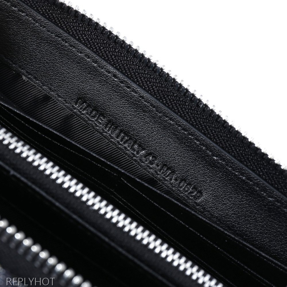 디올 지퍼 장지갑