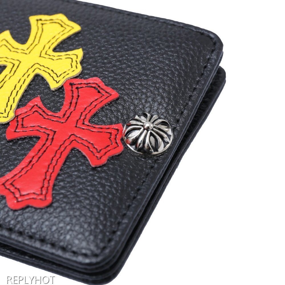 크롬하츠 멀티 크로스 패치 반지갑