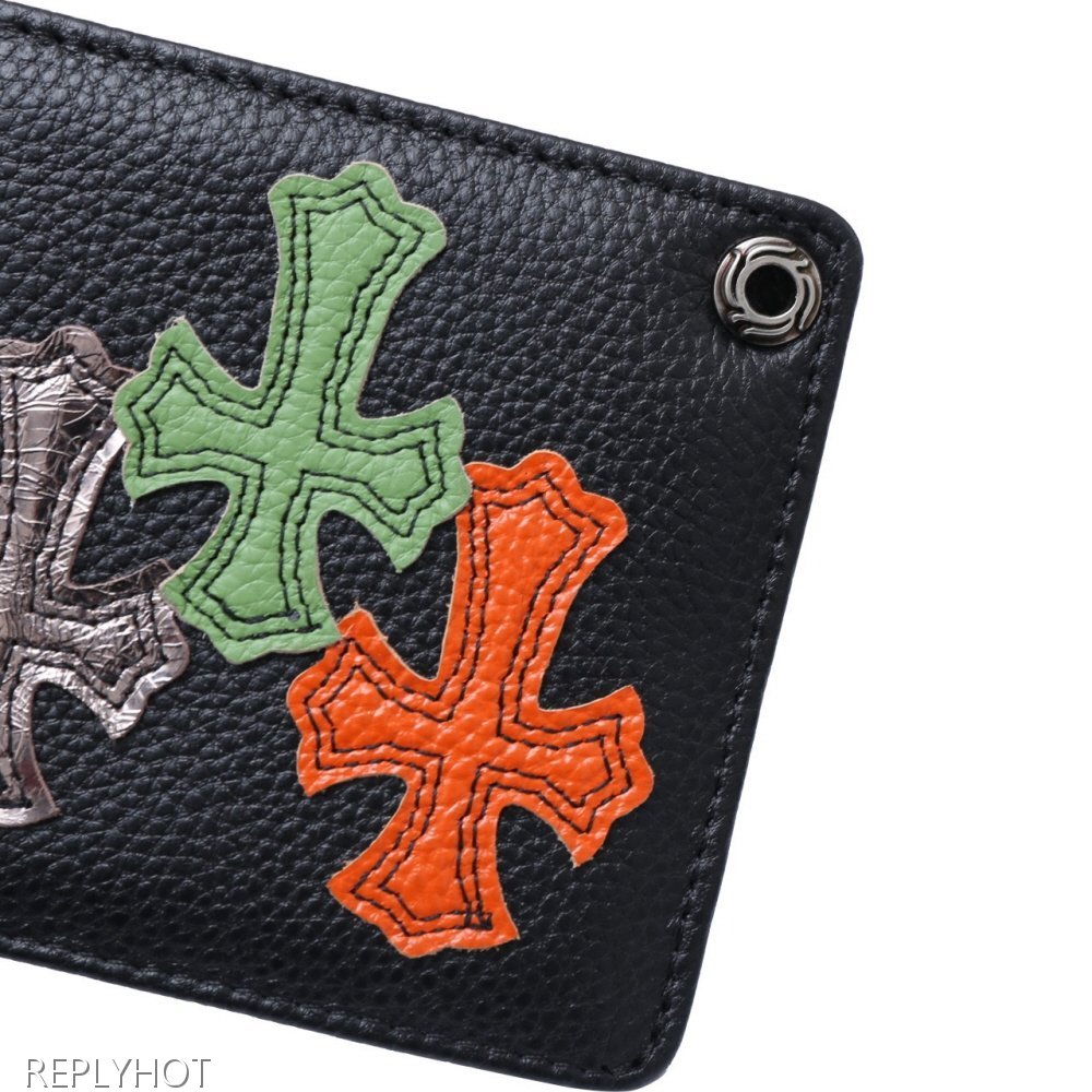 크롬하츠 멀티 크로스 패치 반지갑