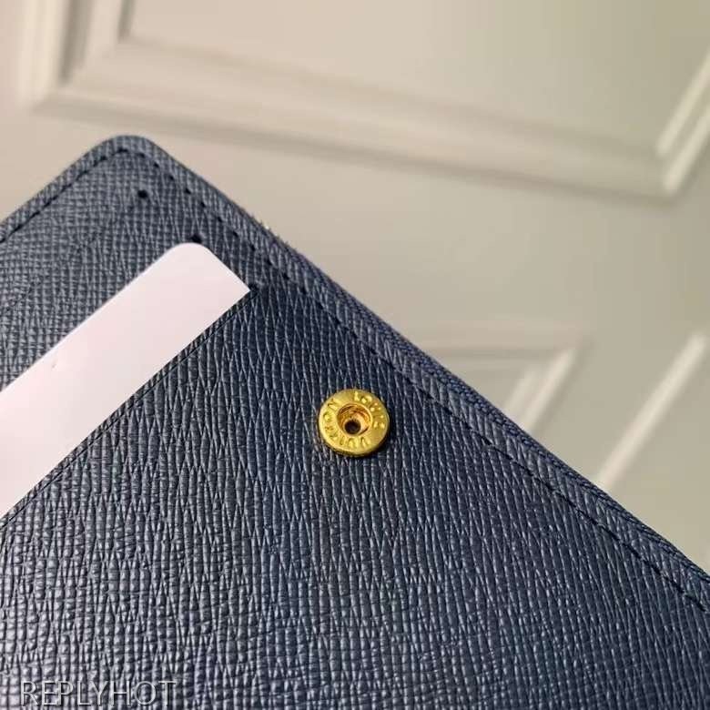 루이비통 2024 M83160 포르테퓨유 데님 모노그램 반지갑 지갑