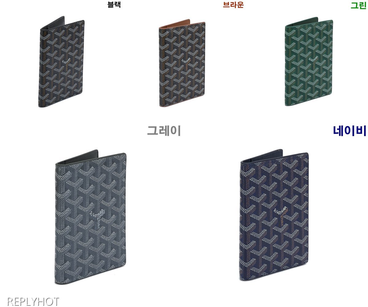 고야드 여권 지갑