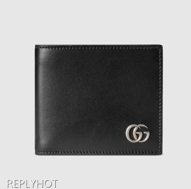 구찌 GG 반지갑 (블랙)