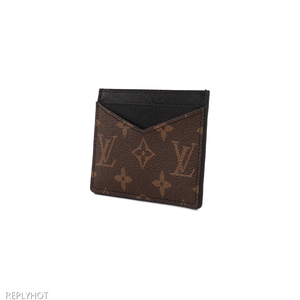 루이비통 네오 포르트 카르트 모노그램 마카사르 캔버스 지갑