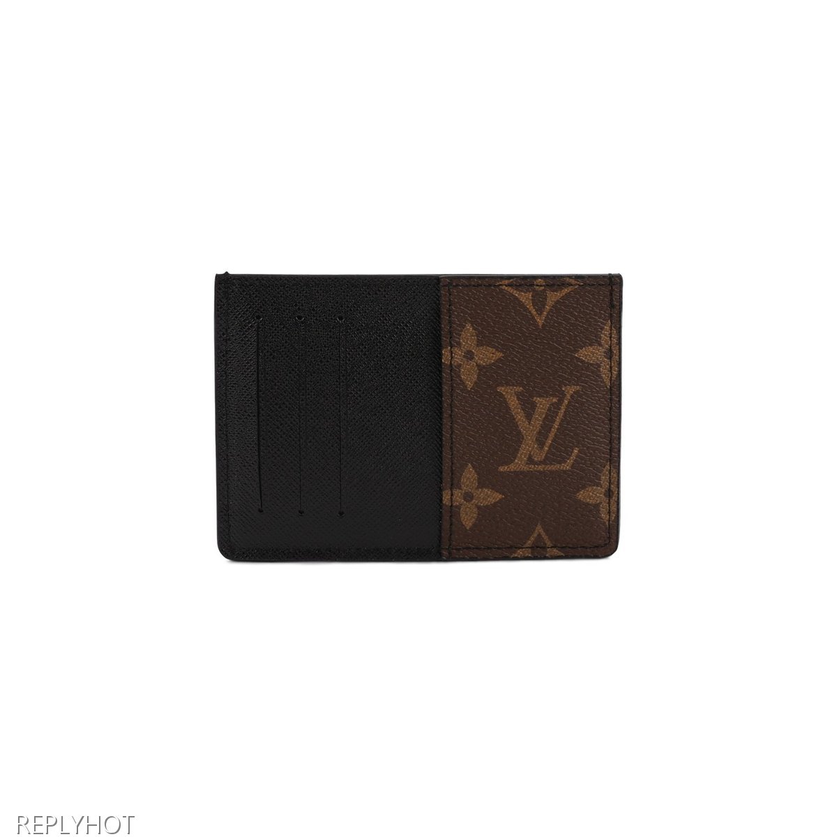 루이비통 네오 포르트 카르트 모노그램 마카사르 캔버스 지갑