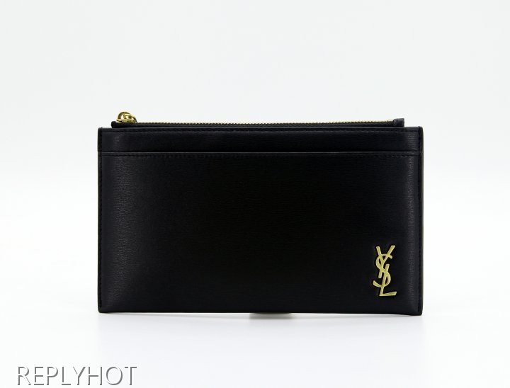 입생로랑 카프스킨 파우치 지갑