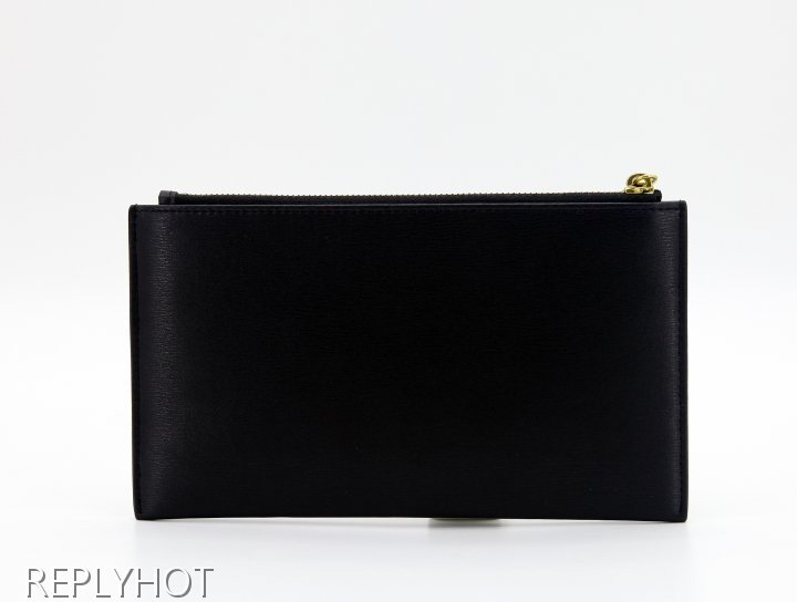 입생로랑 카프스킨 파우치 지갑