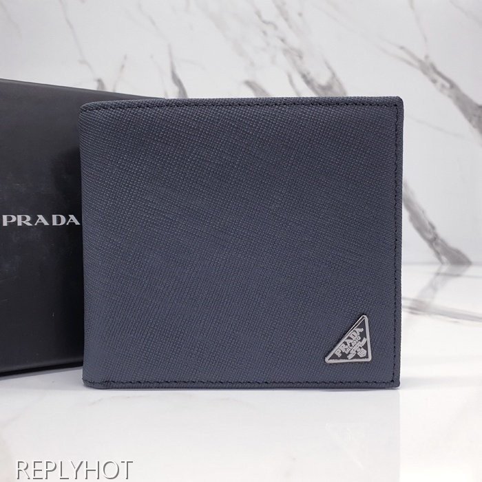 프라다 삼각로고 반지갑