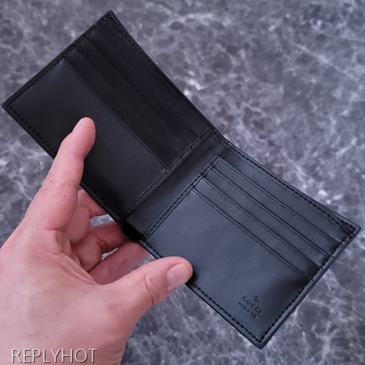 구찌 앵그리캣 반지갑 브라운