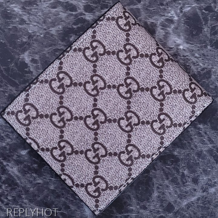 구찌 앵그리캣 반지갑 브라운