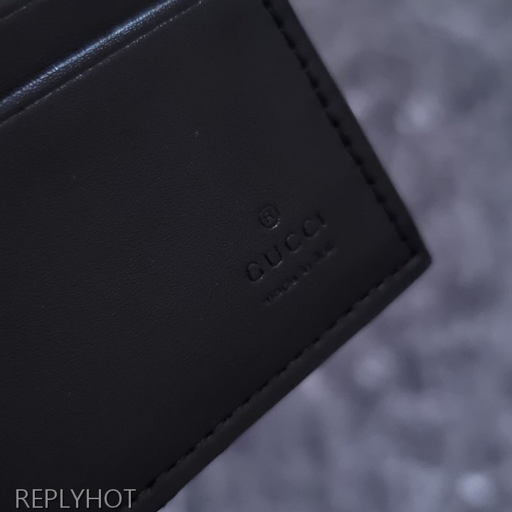 구찌 앵그리캣 반지갑 브라운