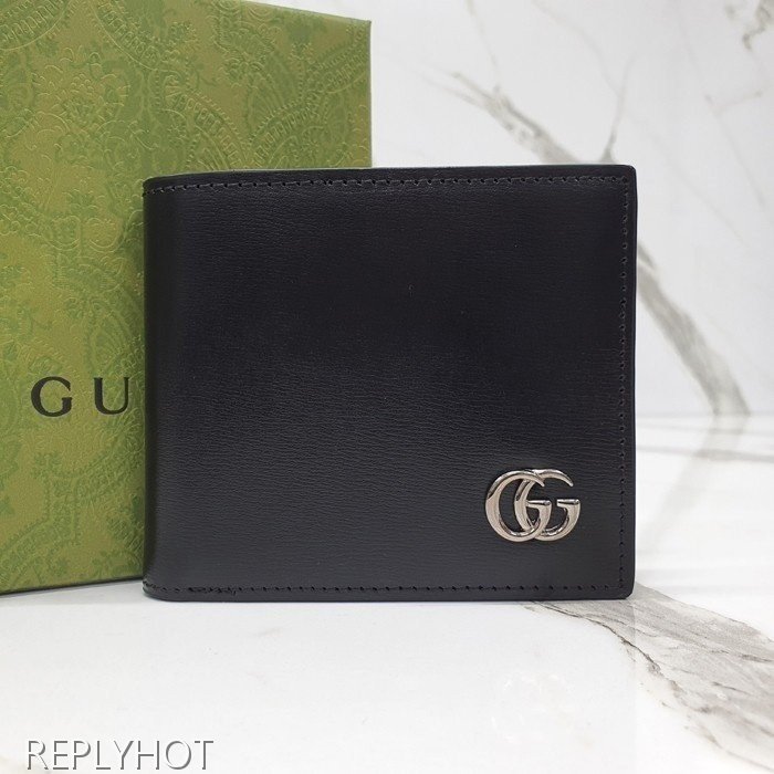 구찌 GG 마몬트 레더 2단 반지갑' 428726