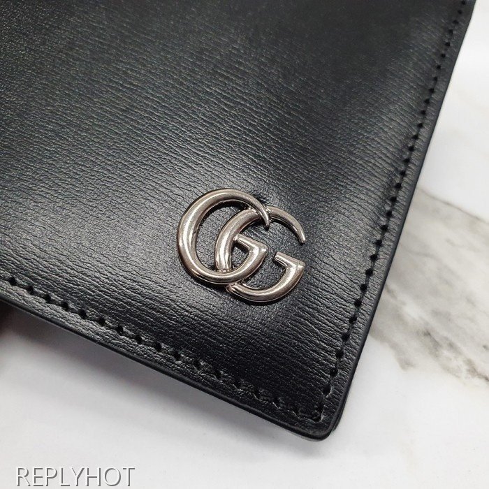 구찌 GG 마몬트 레더 2단 반지갑' 428726